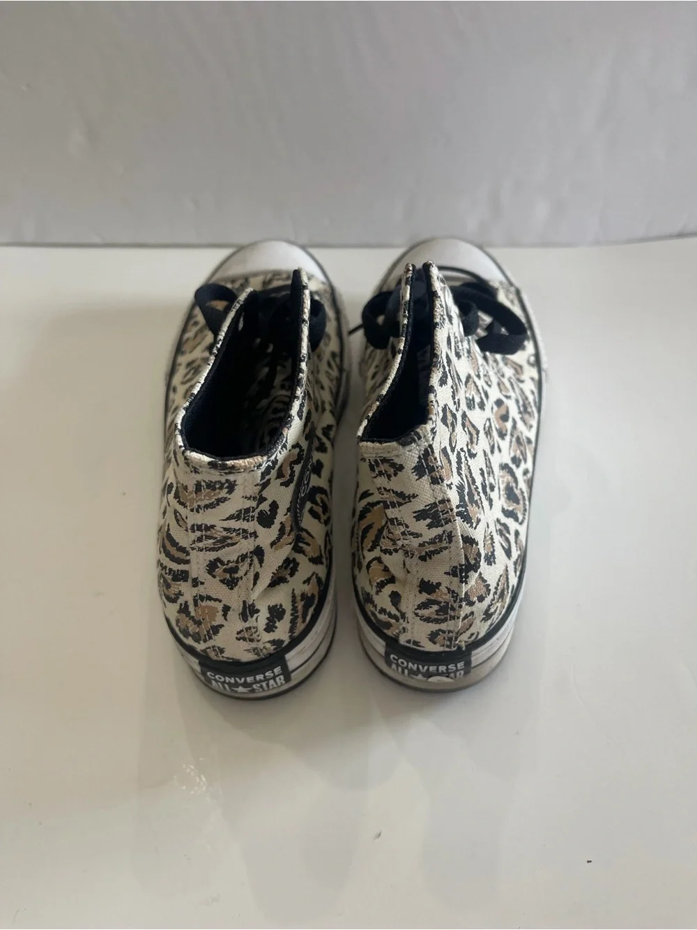 Converse Chuck Taylor All Star Leopard Print Platform High Top Youth Size 5